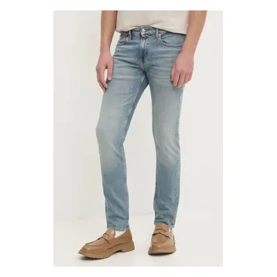 Džíny Calvin Klein Jeans pánské, modrá barva, J30J326519