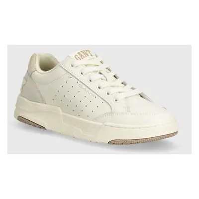 Kožené sneakers boty Gant Ellizy béžová barva, 28531483.G265