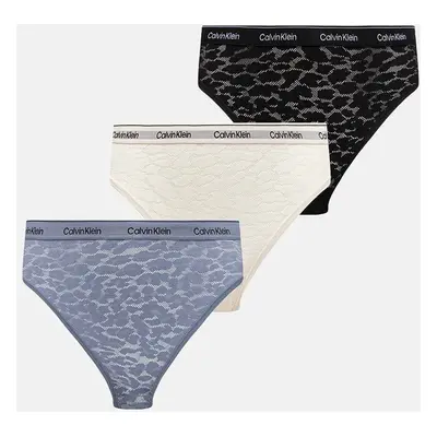 Kalhotky brazilky Calvin Klein Underwear 3-pack 000QD5225E