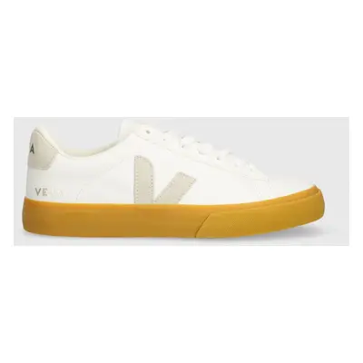 Kožené sneakers boty Veja Campo bílá barva, CP0503147A