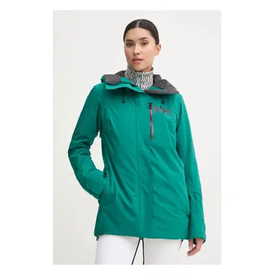 Bunda Helly Hansen Powshot zelená barva, 65760