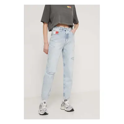 Džíny Tommy Jeans dámské, high waist, DW0DW18314