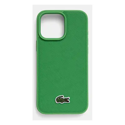 Obal na telefon Lacoste iPhone 16 Pro Max 6.9 zelená barva, LCHMP16XPVCN