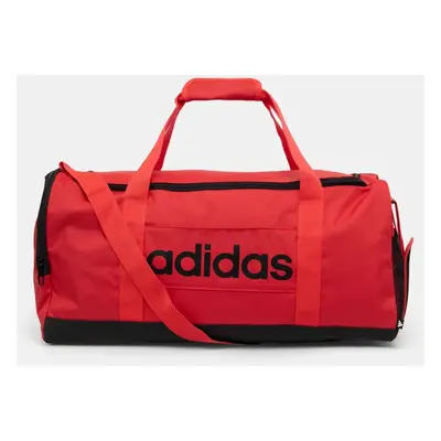 Taška adidas Linear Duffel červená barva, IN6118