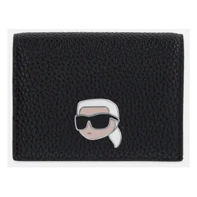 Peněženka Karl Lagerfeld černá barva, A1W32125