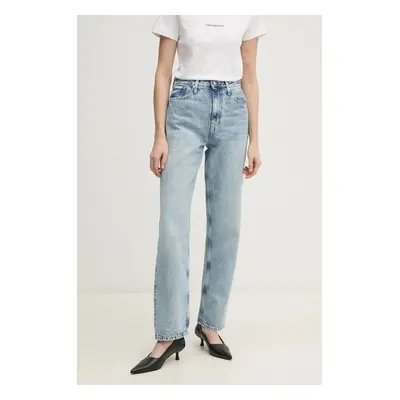 Džíny Calvin Klein Jeans dámské, high waist, J20J225002