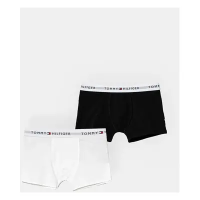 Dětské boxerky Tommy Hilfiger 2-pack bílá barva, UB0UB00549