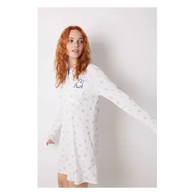 Noční košilka women'secret Miffy dámská, béžová barva, 4448045