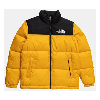 Dětská péřová bunda The North Face TEEN 1996 RETRO NUPTSE JACKET žlutá barva, NF0A8A4C56P1