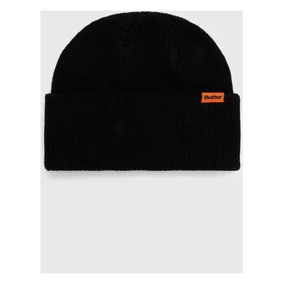 Čepice Butter Goods Tall Wharfie Beanie černá barva, BGQ3235801