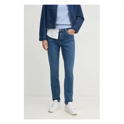 Džíny Pepe Jeans TAPERED JEANS HW VIOLET dámské, high waist, PL204591EE3