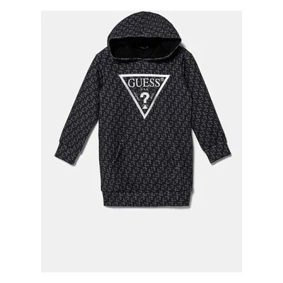 Šaty Guess šedá barva, mini, oversize, J5RK20 KAZQ2