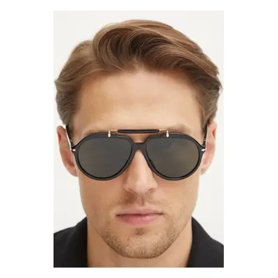 Sluneční brýle Persol pánské, černá barva, 0PO0202S