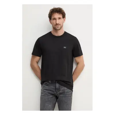 Tričko Calvin Klein Jeans černá barva, J30J327100