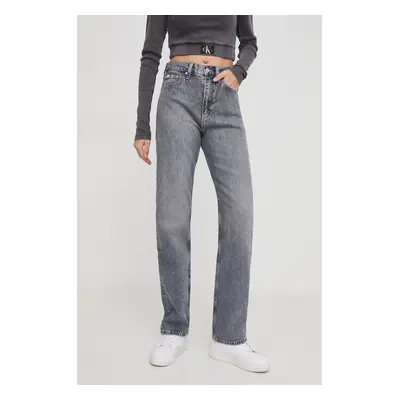 Džíny Calvin Klein Jeans dámské, high waist, J20J222776