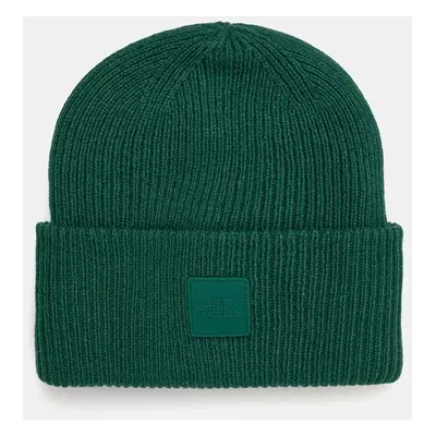 Čepice The North Face Urban Patch Beanie zelená barva, NF0A7WJGNL11