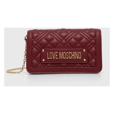 Kabelka Love Moschino červená barva, JC5681PP1LLA0000