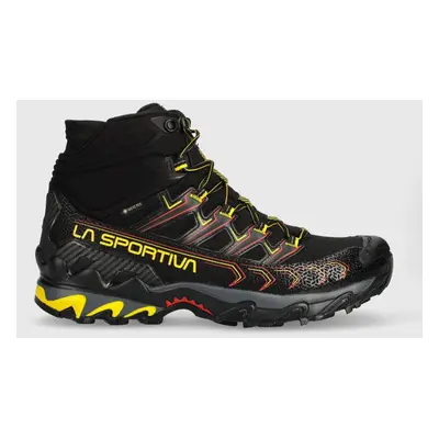 Boty LA Sportiva Ultra Raptor II Mid GTX pánské, černá barva