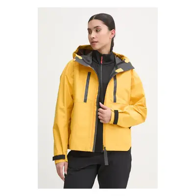 Nepromokavá bunda adidas MyShelter Rain.RDY dámská, žlutá barva, IM8529