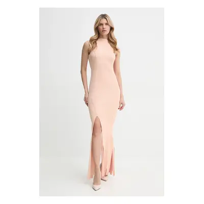 Šaty Victoria Beckham oranžová barva, maxi, 1125KDR006098A