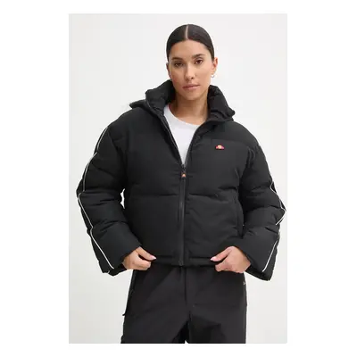 Bunda Ellesse KSAMIL dámská, černá barva, přechodná, oversize, SGX20932