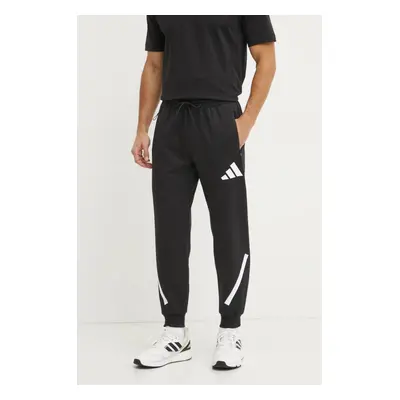 Tepláky adidas Z.N.E. černá barva, s potiskem, JD5983