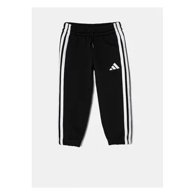 Dětské tepláky adidas černá barva, s aplikací, JC9612