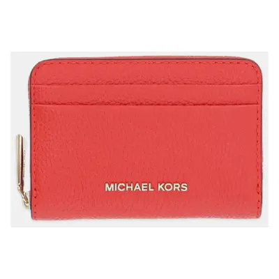 Kožená peněženka MICHAEL Michael Kors černá barva, 32T4GJ6Z5L