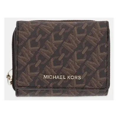 Peněženka MICHAEL Michael Kors hnědá barva, 32S4G8ED8B