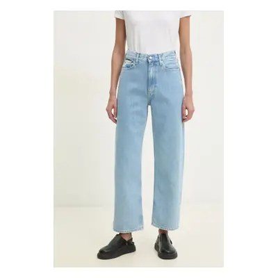 Džíny Calvin Klein Jeans dámské, high waist, J20J225006