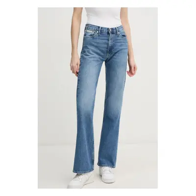 Džíny Calvin Klein Jeans dámské, high waist, J20J224525