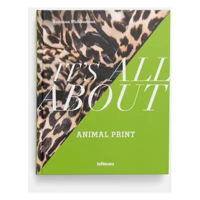 Knížka home & lifestyle Its All About Animal Print by Suzanne Middlemass, English zelená barva