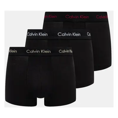 Boxerky Calvin Klein Underwear 3-pack pánské, černá barva, 0000U2664G