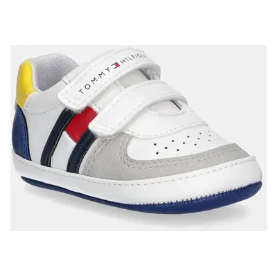 Dětské boty Tommy Hilfiger šedá barva, T0B9-33830