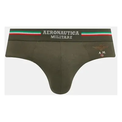 Spodní prádlo Aeronautica Militare (2-pack) pánské, zelená barva, AM1USL001