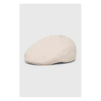 Bavlněná čepice Kangol béžová barva, K4274HT.KH262-KH262