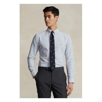 Bavlněná košile Polo Ralph Lauren regular, s límečkem button-down, 710922273