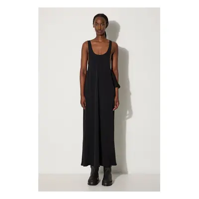 Šaty MM6 Maison Margiela černá barva, mini, oversize, S62DD0038.S37977