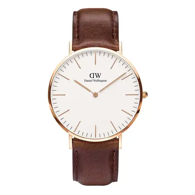 Hodinky Daniel Wellington DW00100009 hnědá barva