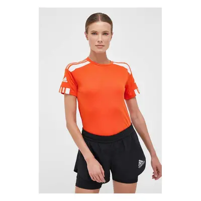 Tréninkové tričko adidas Performance Squadra 21 oranžová barva