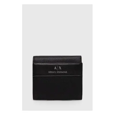 Peněženka Armani Exchange černá barva, 948530 4R755