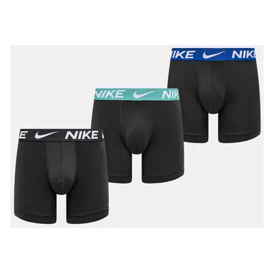 Boxerky Nike 3-pack pánské, zelená barva, 0000KE1157