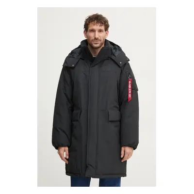 Bunda Alpha Industries pánská, černá barva, zimní, 148124