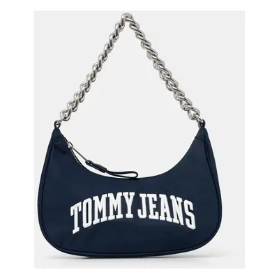 Kabelka Tommy Jeans tmavomodrá barva, AW0AW16983