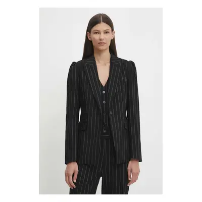 Sako Bruuns Bazaar DecumariaBBNora blazer černá barva, BBW4083