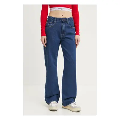 Džíny Tommy Jeans dámské, medium waist, DW0DW20460