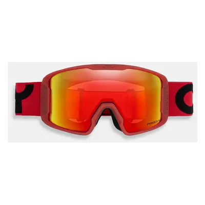 Brýle Oakley Line Miner červená barva, OO7070