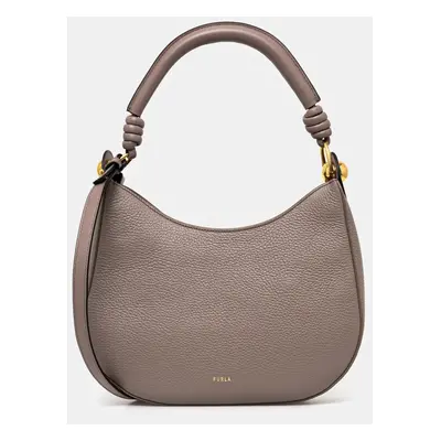 Kožená kabelka Furla hnědá barva, WB01489 BX0176 2572S