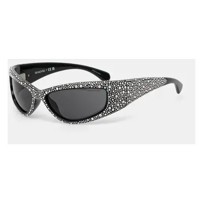 Sluneční brýle Swarovski SUBLIMA dámské, černá barva, 5706558