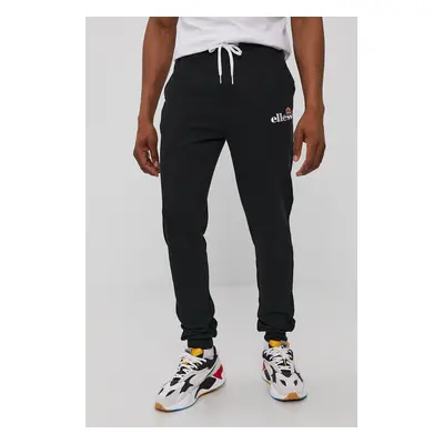 Kalhoty Ellesse Nioro Jog Pant pánské, černá barva, s aplikací, SHS08783